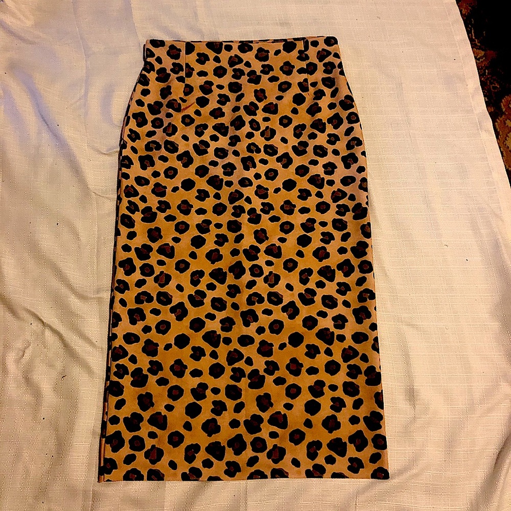 Cheetah skirt